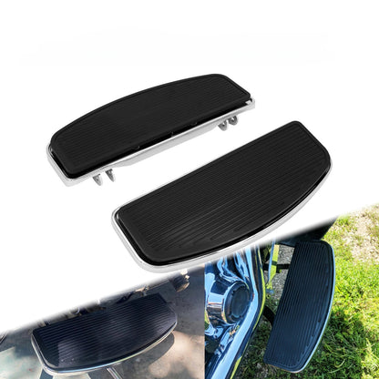 Motorcycle Driver Floorboard Footboard Front Footpegs Pedal For Harley Softail Touring Street Electra Glide FLHR Softail FL FLD