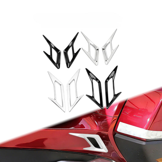 Motorcycle Front Rear Side Panel Vent Trim Covers  For Honda Gold Wing GL 1800 Tour DCT Goldwing GL1800 2018-23 Fender Vent Trim